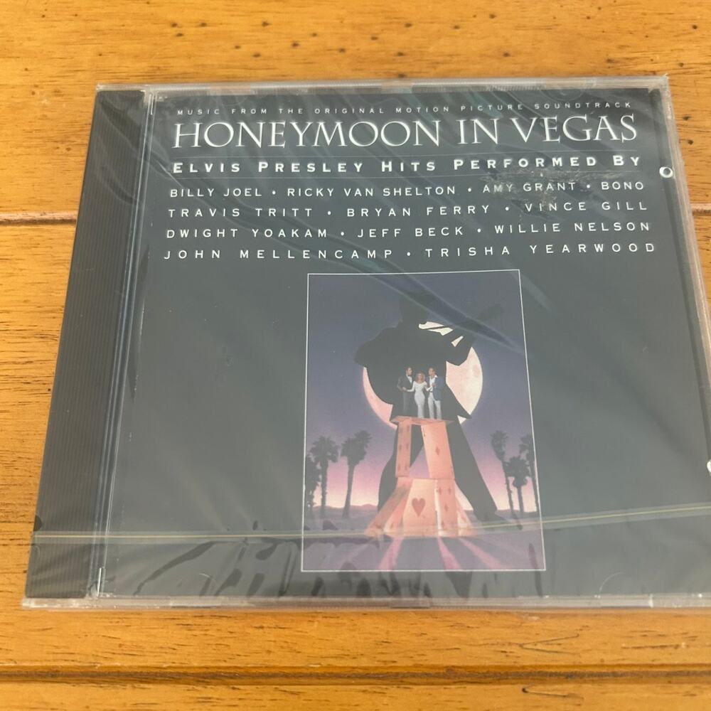Honeymoon In Vegas Soundtrack CD 1992 Elvis Hits Billy Joel Bono Bryan Ferry